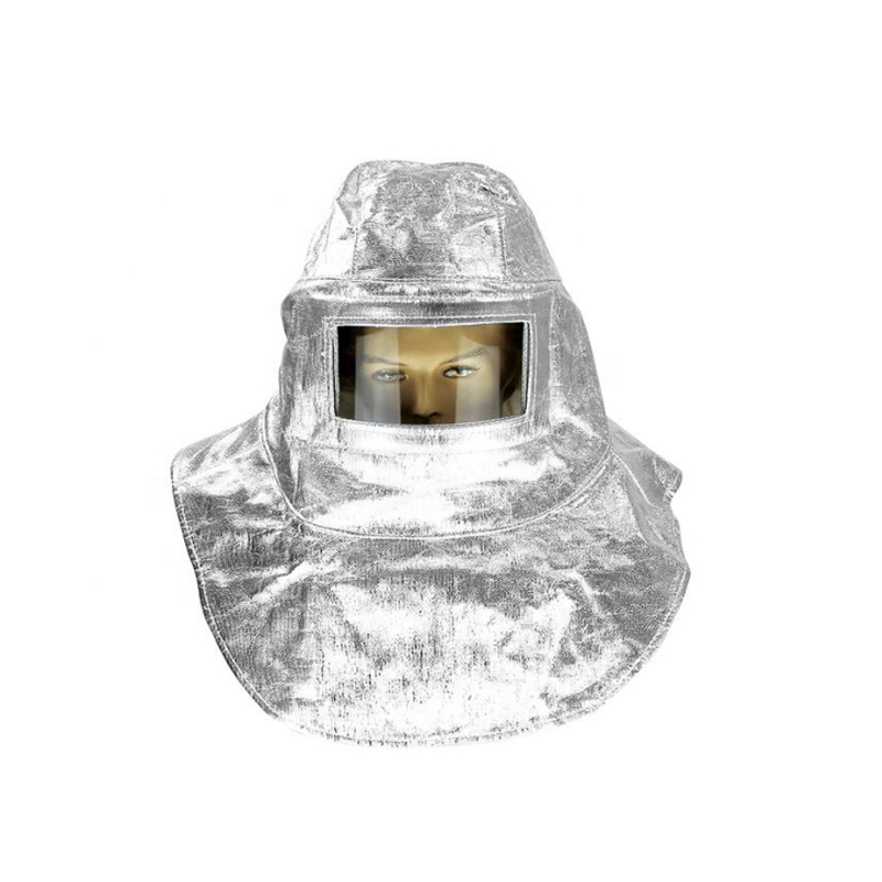 Capot ignifuge en aluminium de protection faciale pour le soudage